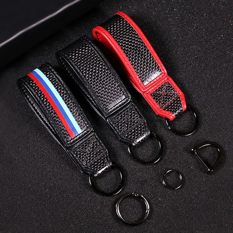 SRXTZM автомобильный брелок из углеродного волокна для BMW M Sport E90 E60 F30 Mercedes W204 W211 GLA GLK