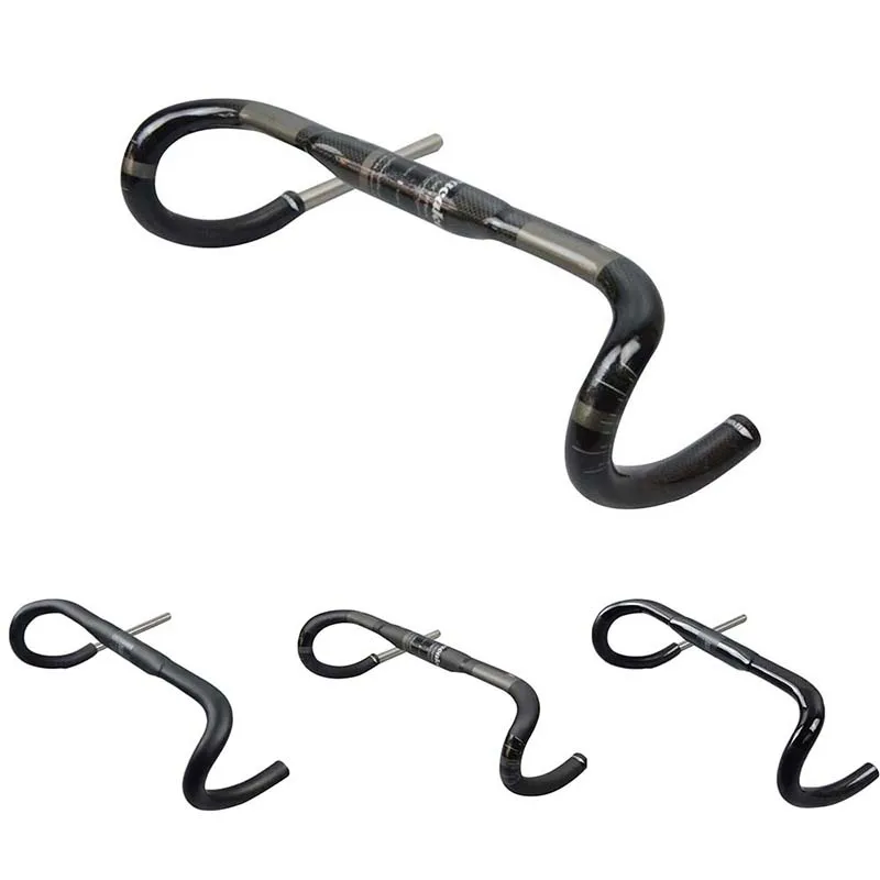 Bicycle Handlebar T800 Carbon Fiber Handle for Road Bike Accessories Parts Bent Bar Matte/Glossy Spare For Bicycle|carbon fiber handle|bent barcarbon