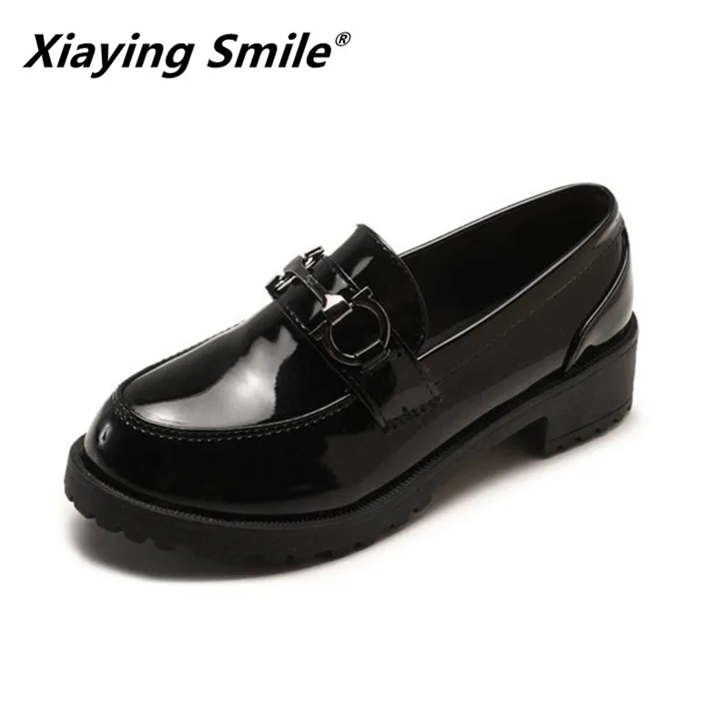 Xiaying Smile/женские туфли лодочки на каблуке Новая модная повседневная обувь сезон