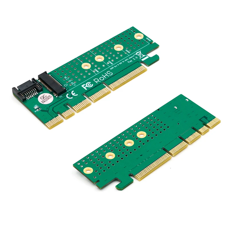 M.2 NGFF SSD для PCI Express 3 0 Raiser PCIE адаптер B Ключ интерфейс карты Suppor 2230 2242 2260 Размер m.2