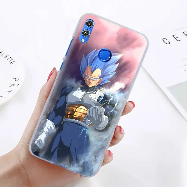 Goku Dragon Ball Z Супер сайян чехол для телефона для huawei Honor 8X 8A Pro 8C 8 S 9 10 Lite 20i Honor Play Y7 Y9 чехол Coque - Цвет: 11