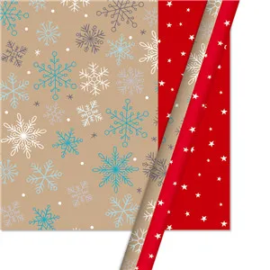 10 шт. Рождественская подарочная оберточная бумага новогодние подарки коробки упаковочная бумага DIY товары для рукоделия Рождественский Декор для дома - Цвет: C