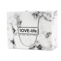 100pcs Marble Color Vintage Wedding Candy Box Gift Bag Kraft Paper Gift Box Chocolate Boxes Cookies Bag Women's Bag Gift Bags