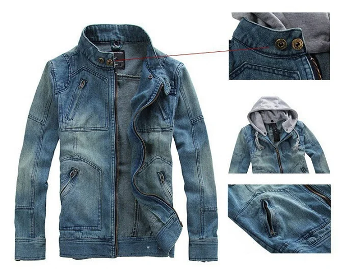 Бесплатная доставка новинка 2019 мужские повседневные джинсовые куртки с