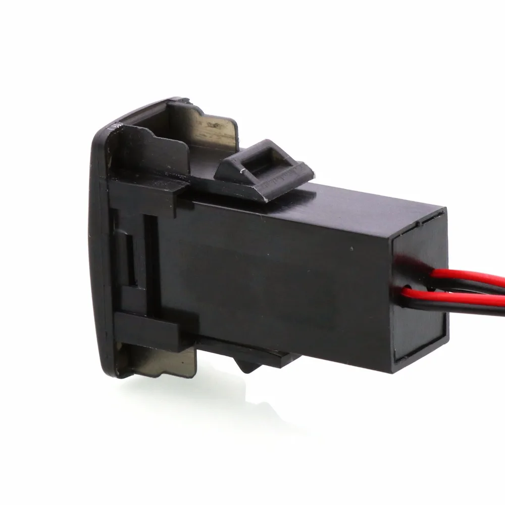 2.1A USB интерфейс разъем автомобильное зарядное устройство и крытый/Открытый термометр использовать для Honda, Civic, Spirior, CRV, Fit Jazz, City, Accord