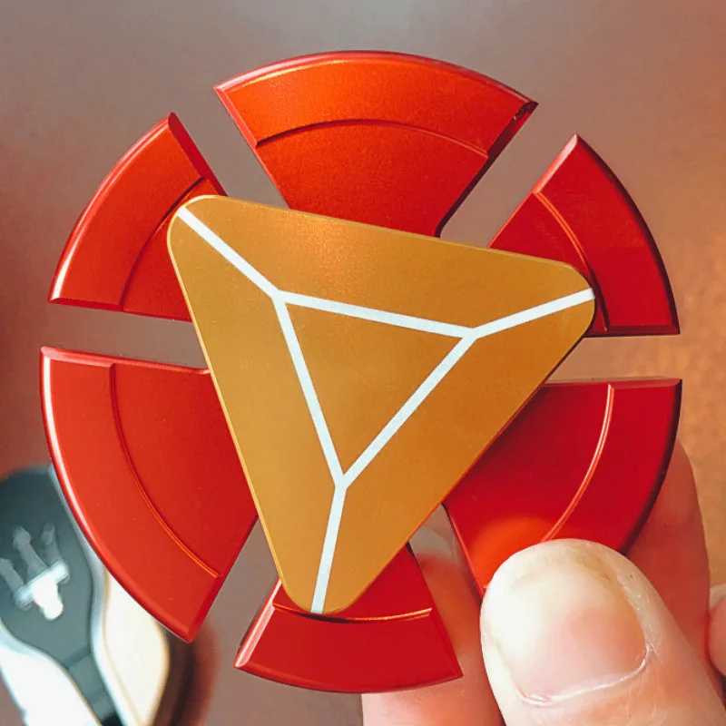 Капитан Америка Железный человек EDC Spinner супер герой железная рука Непоседа Spynner