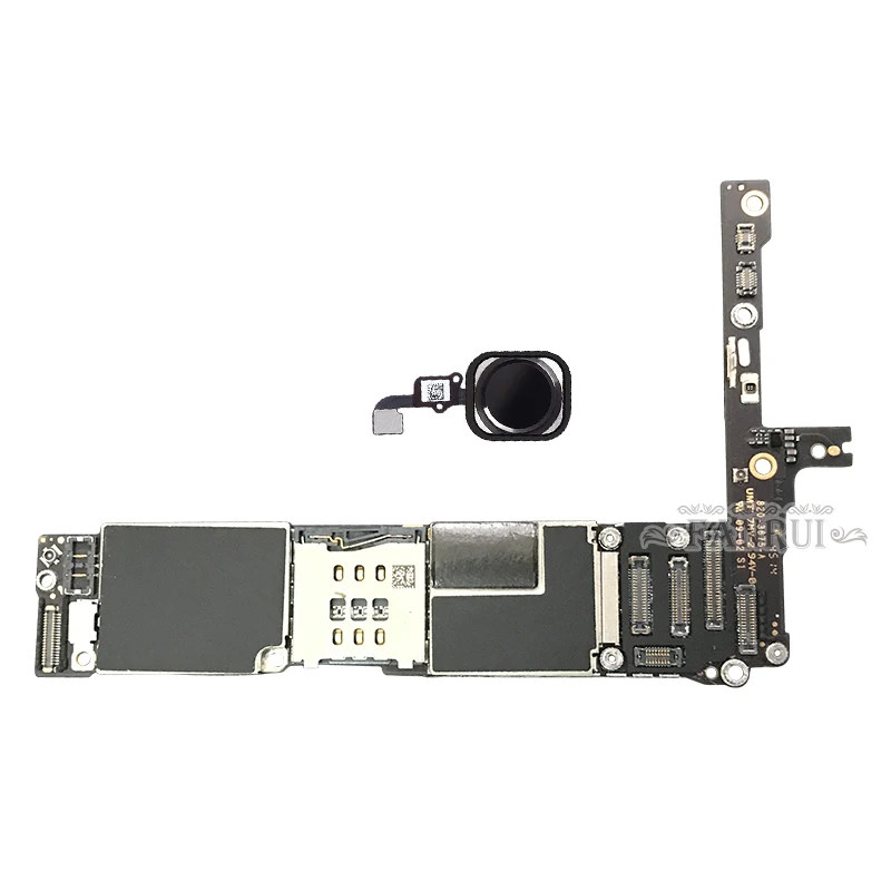 Для iPhone 6 Plus 5,5 дюймов материнская плата разблокировка материнская плата с Touch ID полная функция оригинальная IOS установленная материнская плата