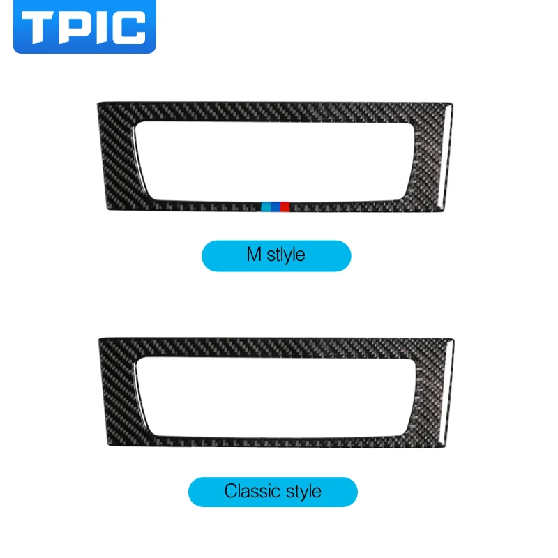 TPIC углеродное волокно для BMW Z4 E89 2009 2015 автомобильный Кондиционер CD панель