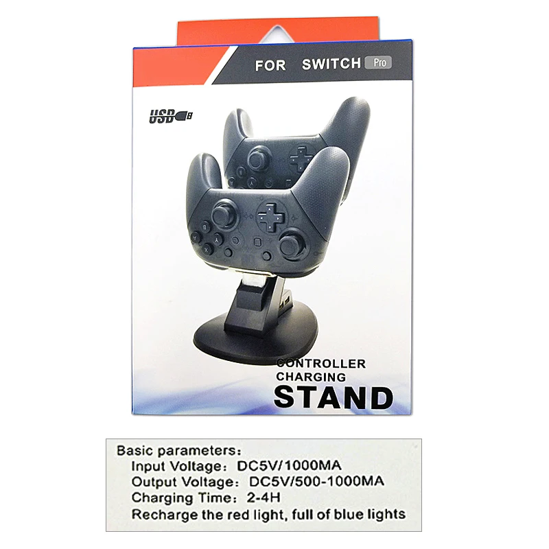 Светодиодный светильник с двойным USB контроллером индикатором переключателем