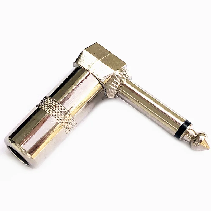 2 шт./5 шт. 1/4 дюйма подойдет как для повседневной носки так аудио Вилки 6 35 мм Jack