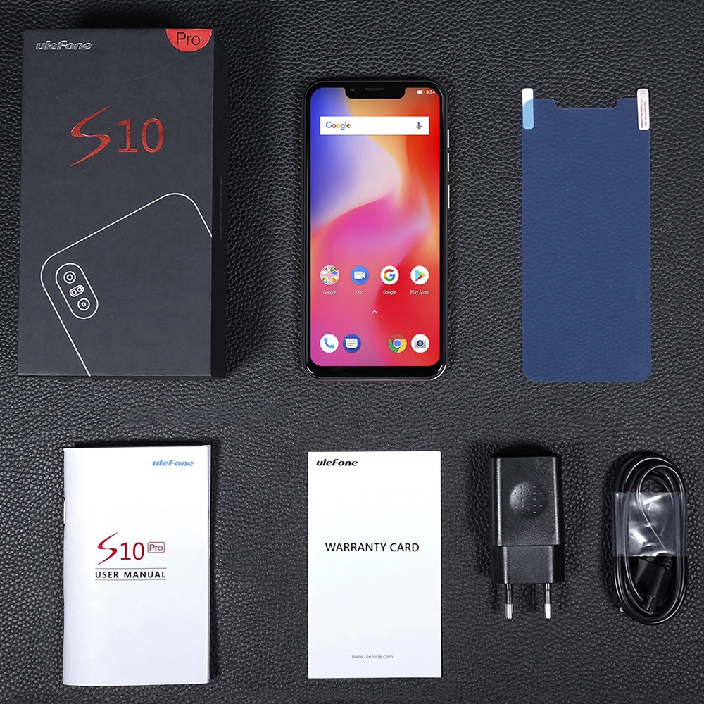 Оригинальный Ulefone S10 Pro 19:9 Дисплей Face ID мобильный телефон 5 7 "MT6739WA 4 ядра 2 GB + 16 16MP