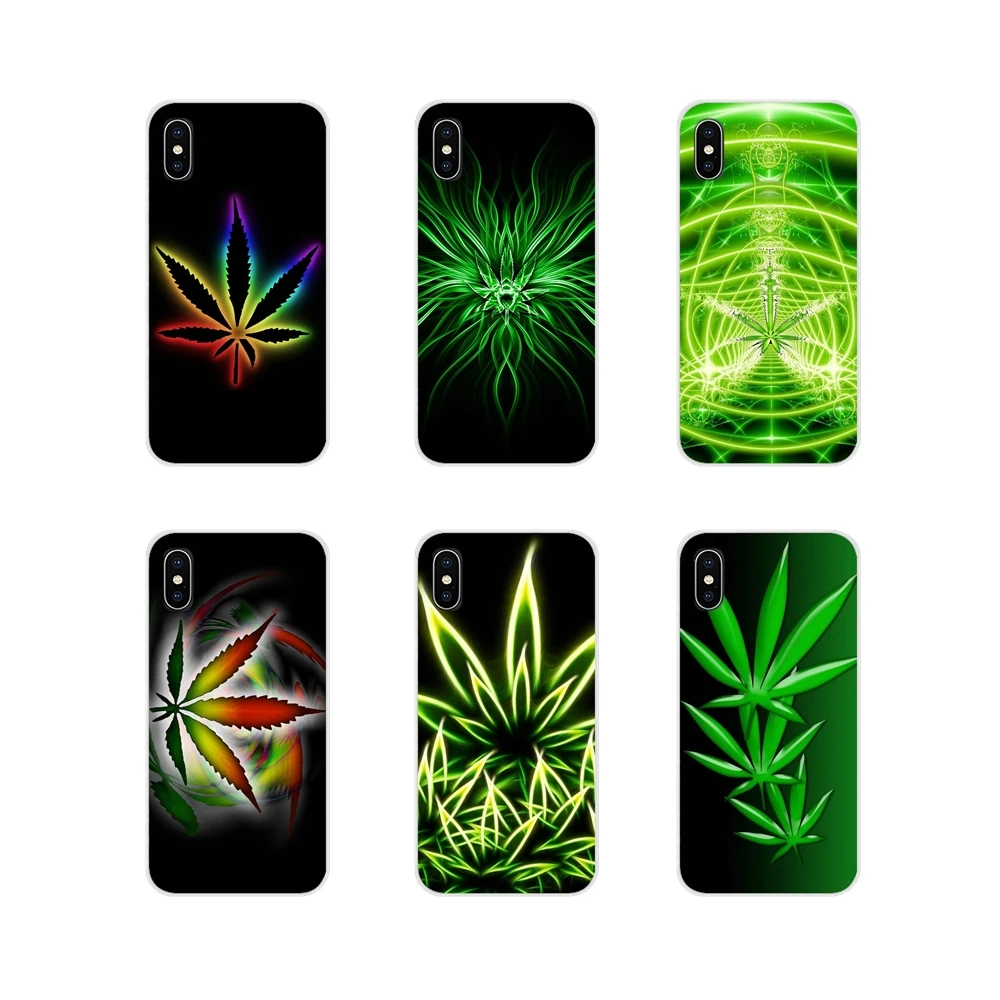 Accessories Phone Cases Covers Weed Leaf Grass Guf For Apple iPhone X XR XS MAX 4 4S 5 5S 5C SE 6 6S 7 8 Plus ipod touch | Мобильные