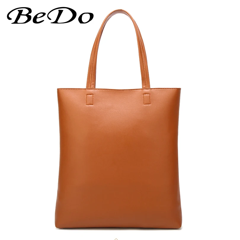 BeDo Большая вместительная сумка на плечо женские Сумки из искусственной кожи