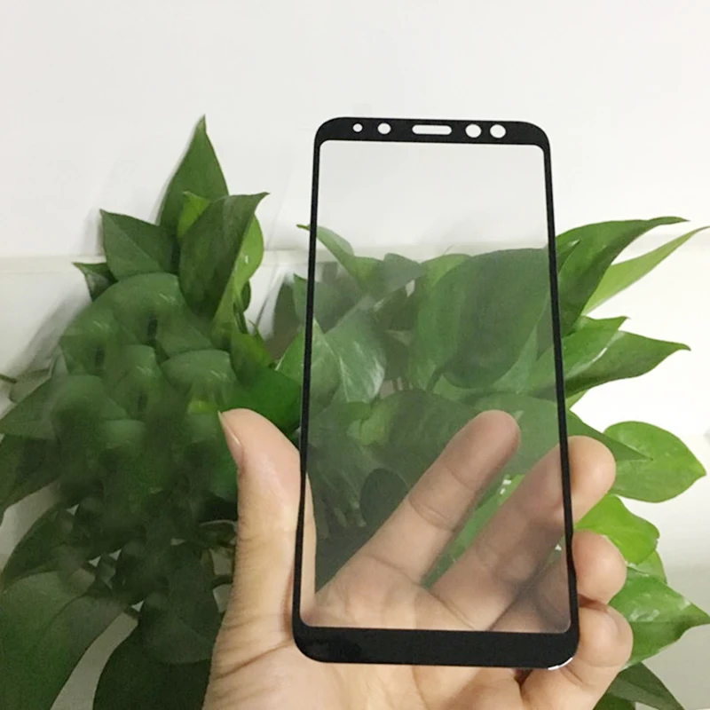 MOCOLO for Samsung Galaxy A6 2018 Screen Protector Silk Print Full Glue Tempered Glass Size PLUS | Мобильные телефоны и