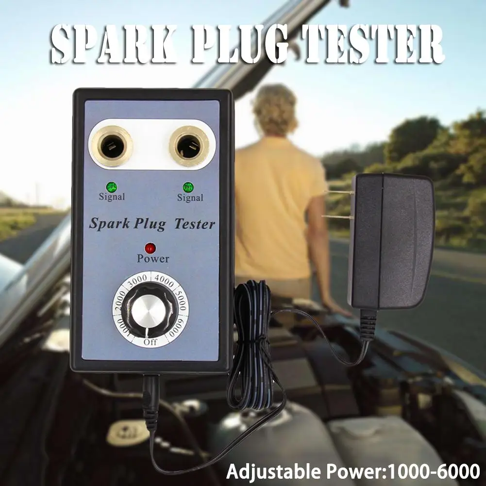 Тестер с двумя отверстиями для автомобильных свечей зажигания анализатор