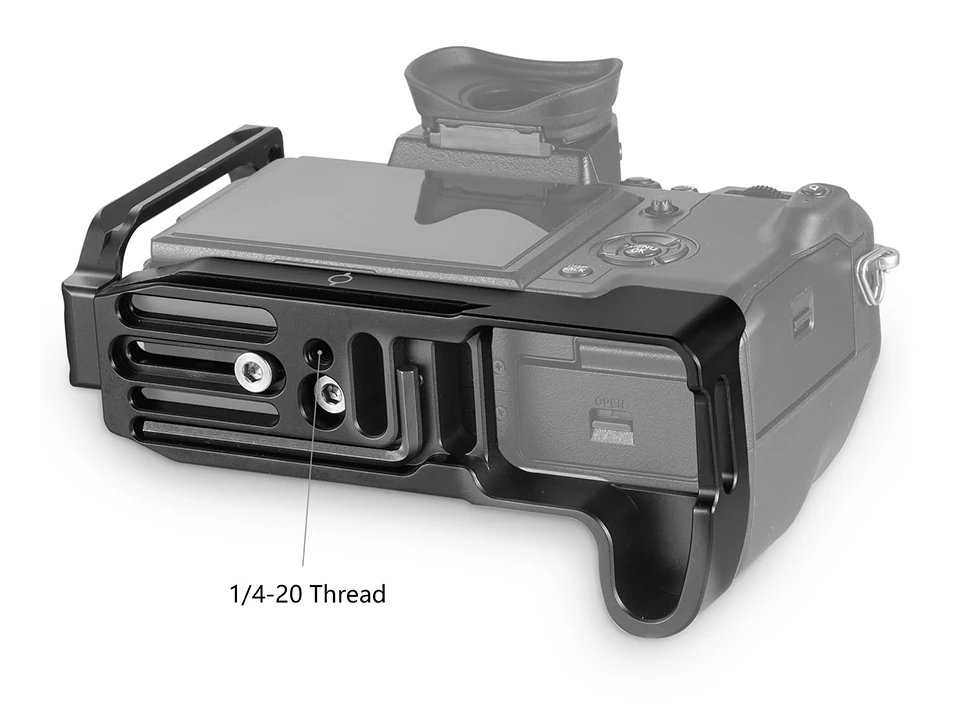 SmallRig быстросъемный x-h1 l-кронштейн для Fujifilm X-H1 l-пластина с ARCA типа AR пластина 1/4 резьбовые отверстия для аксессуаров DIY 2178