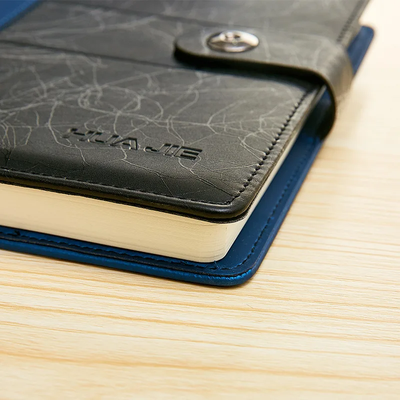 Дневник блокнот для офиса школы товары дома бизнеса с магнитной пряжкой кожаный