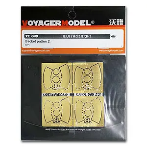 

KNL HOBBY Voyager Model TE040 scene with a bucket to transform pieces of style 2