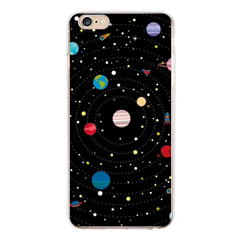 Универсальный мягкий прозрачный ТПУ чехол для iPhone 4/4S 5 5S 6 6plus 7 8plus x силиконовая
