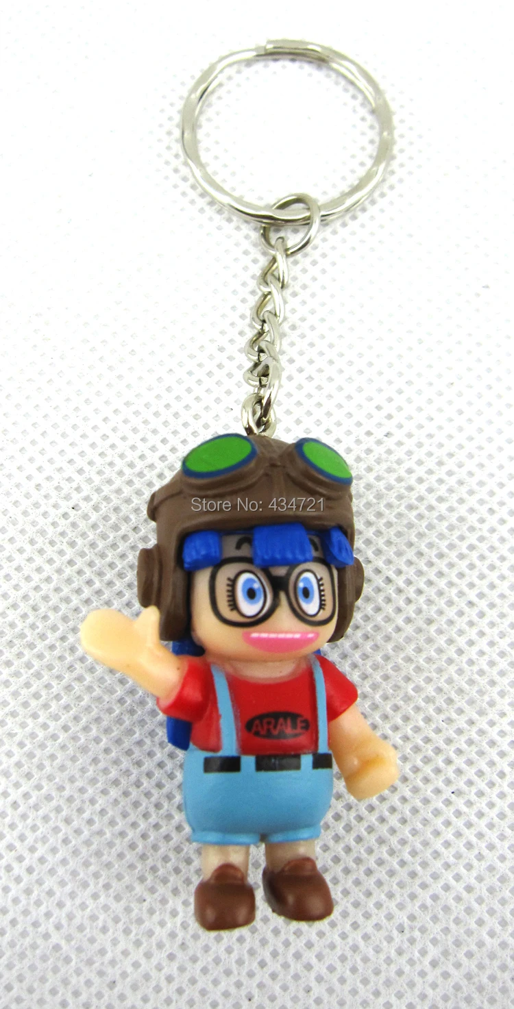 Новая подвеска Arale Японский комикс аниме Akira Toriyama Dr.Slump 4 см Брелок фигурка