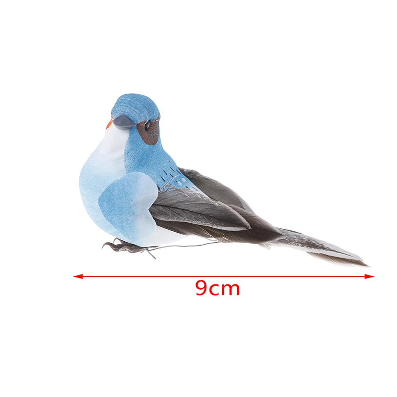 

1PCS Random Artificial Foam Feather Simulation Bird DIY Party Crafts Decorative Doves Artificial Foam Feather
