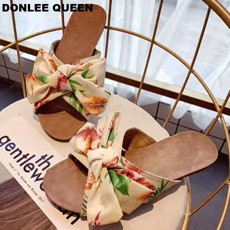 DONLEE QUEEN/2019 г. летние шлепанцы женские пляжные с леопардовым принтом Вьетнамки