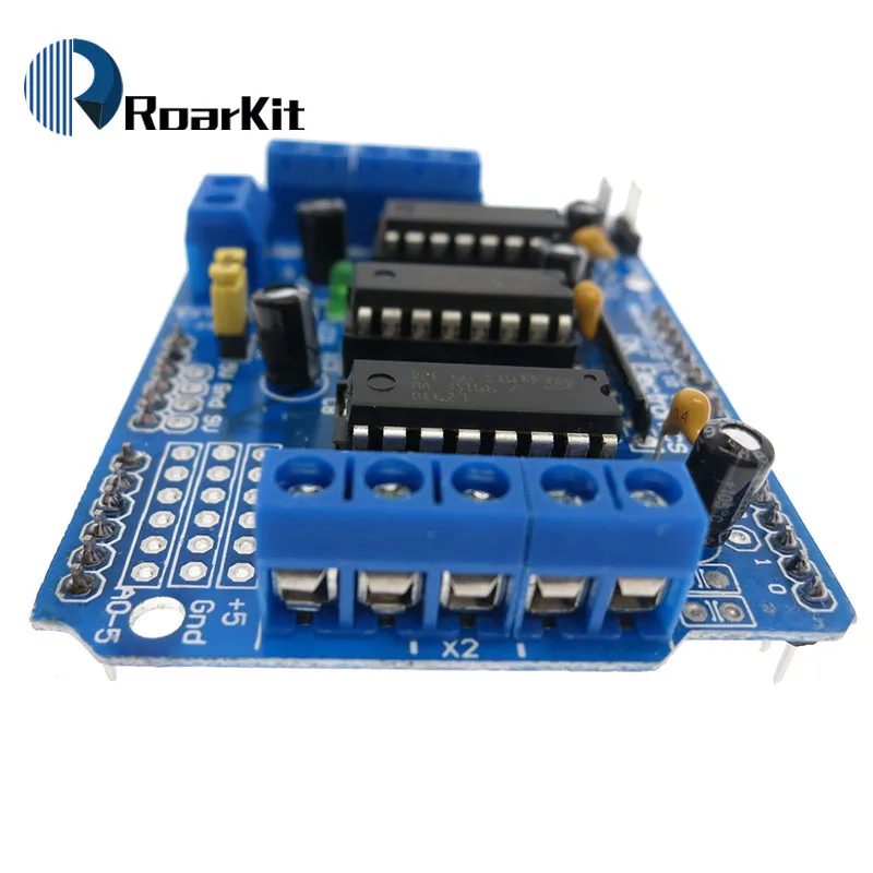 L293D щит управления двигателем Плата расширения привода двигателя для Arduino Щит двигателя