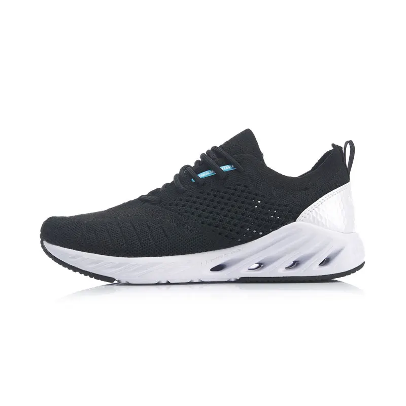 Li-Ning/женские LN-ARC кроссовки для бега с подкладкой из одноцветной пряжи; дышащая Спортивная обувь; кроссовки, напоминающие носок; ARHP048 XYP923 - Цвет: ARHP048-1H