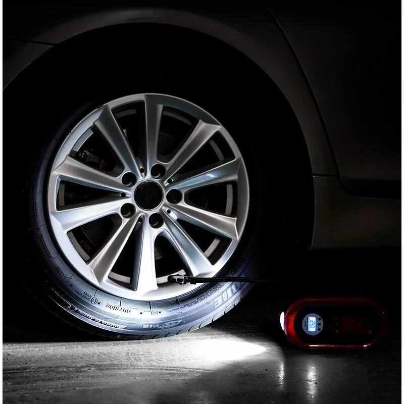 12V автомобильный воздушный насос мини портативный Электрический компрессор для