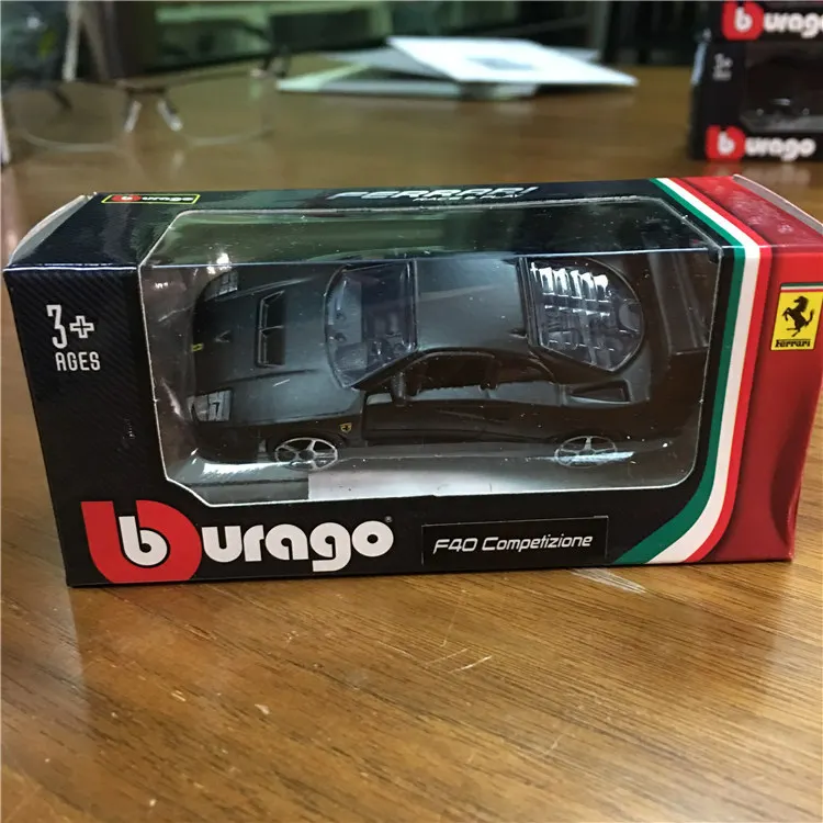 Burago 1: 64 1:43 литье под давлением автомобиля сплава мальчик ребенок автомобиль игрушки модель полный набор для ферраридала с оригинальной коробкой для детей подарок
