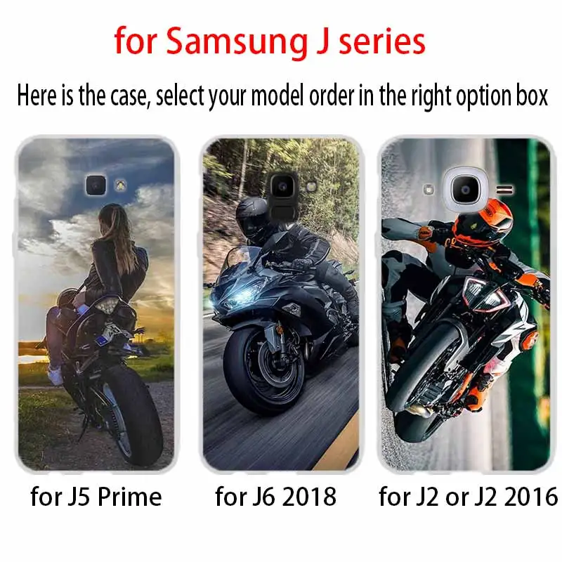 Чехол для телефона Samsung Galaxy J6 J4 Plus J8 J3 J7 2018 J5 j7 2017 2016 j6 Prime чехол мотоцикла|Бамперы| |