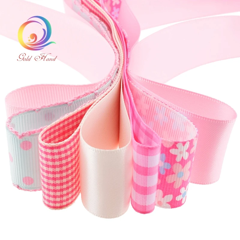 Набор высококачественных смешанных лент 33 шт./лот для рукоделия подарочная