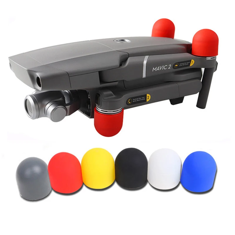 Силиконовый защитный чехол Sunnylife для двигателя Mavic 2 Pro Пыленепроницаемый Чехол DJI