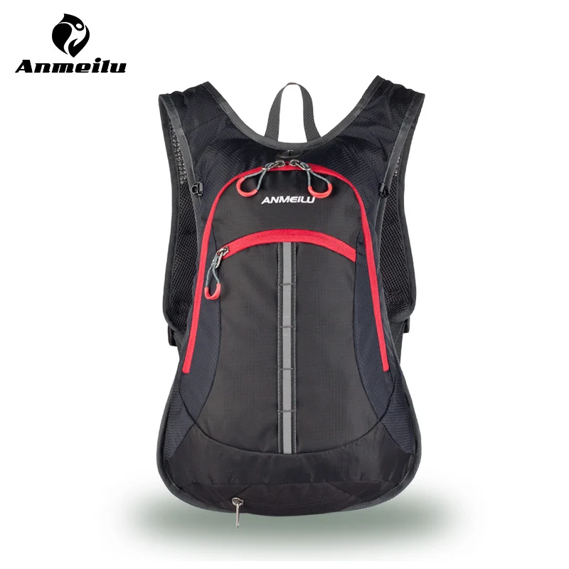 Black No Water Bag ANMEILU 2L Воды Мешок+ 15L Гидратации Рюкзак 6 Цветов Открытый Спорт Водонепроницаемый Пешие Прогулки Велоспорт Mochila Hidratacion Camelback - Цвет: Black No Water Bag