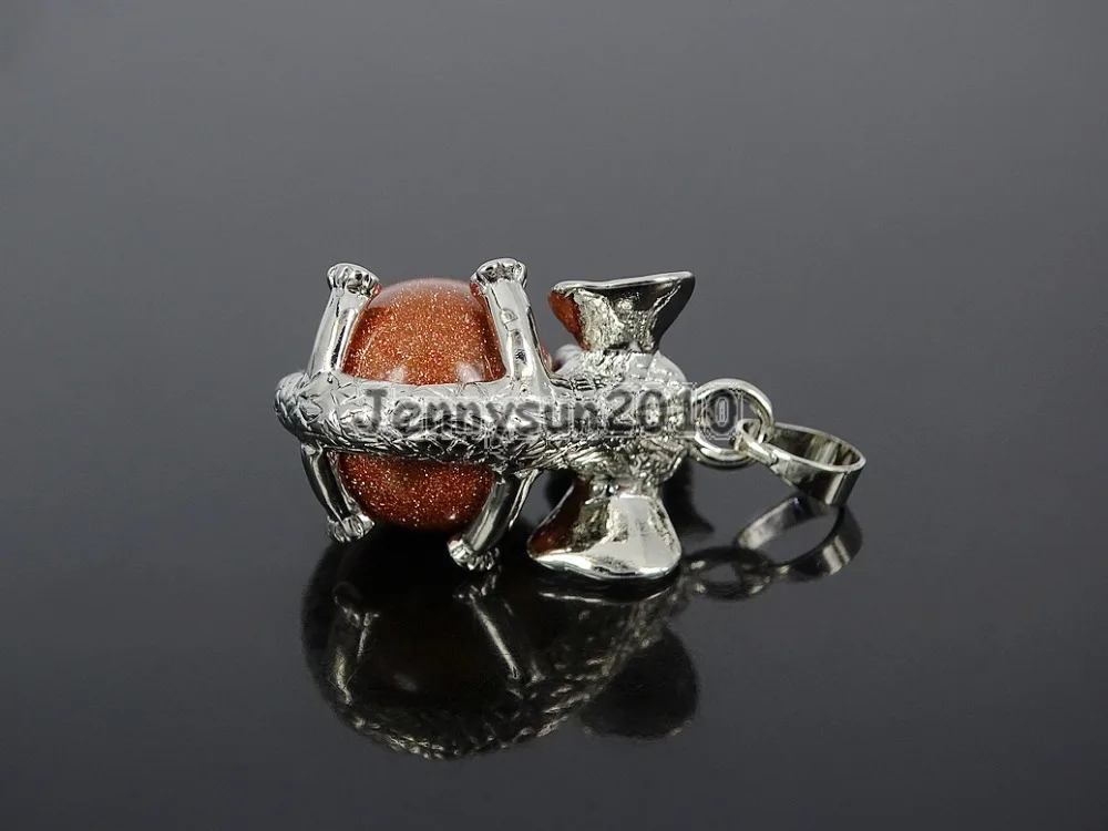 Натуральный золотой песок драгоценные камни круглый шар чакра исцеляющий слон