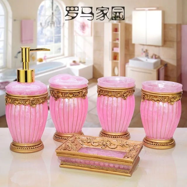 Европейский стиль аксессуары для ванной комнаты наборы/держатель мыла/дозатор