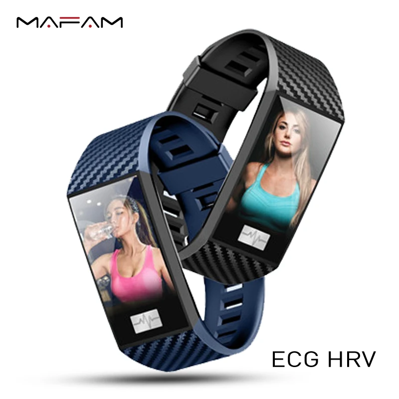 Смарт часы MAFAM ECG HRV DT58 монитор сердечного ритма и артериального давления фитнес