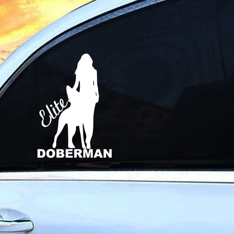 Автомобильный стикер Doberman Pinscher тюнинг обертка виниловое украшение забавные