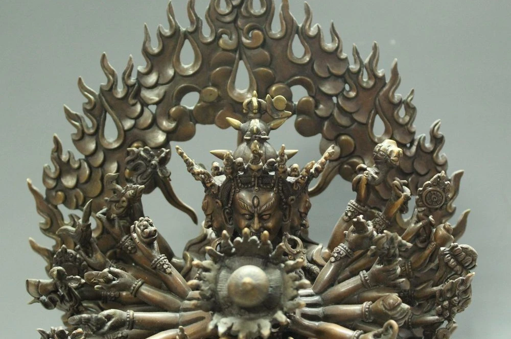 13 &quotТибетский буддизм Чистая Бронза Vajrayogini Vajravarahi Kalachakra Будда|buddha bronze|buddha buddhismbuddha tibetan |