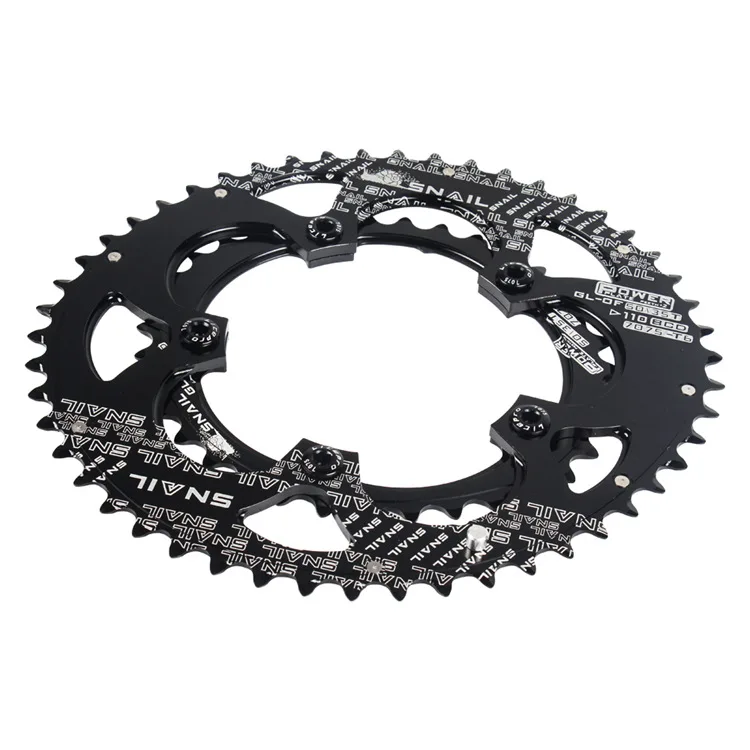 Дорожный велосипед овальная цепь с двойной скоростью для sram shimano 700c crankset 50 T/35 T