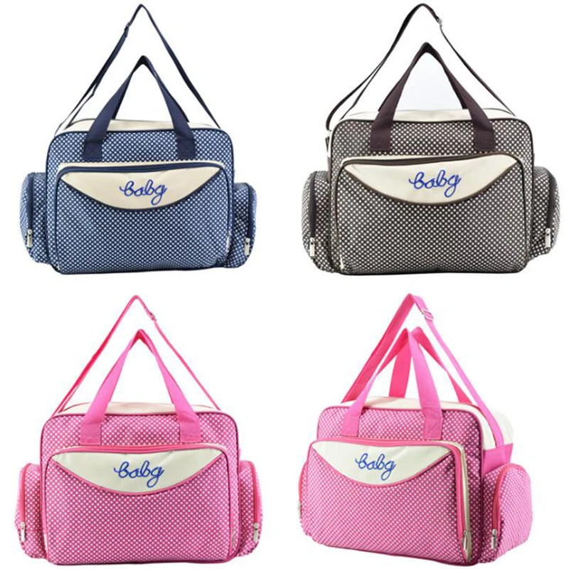 

Maternity Diaper Handbag Large Capacity Mummy Nursing Bag Dot style mom handbag baby stroller bags