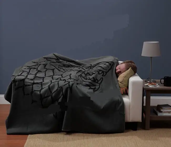 HBO ТВ серийная Игра престолов одеяло пледы ковер песня огня и льда связанные