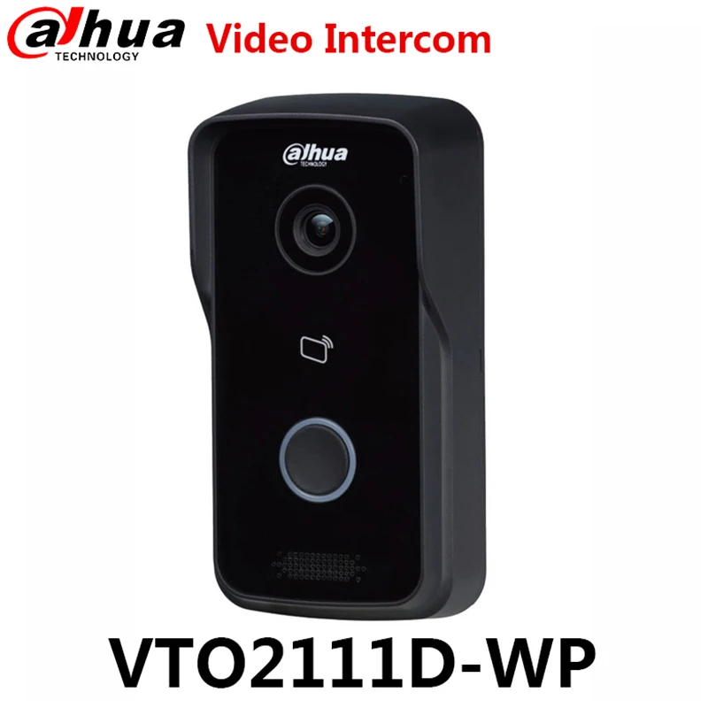 Сетевой видеорегистратор Dahua оригинальный VTO2111D-WP с логотипом 1MP Wi-Fi видеодомофон