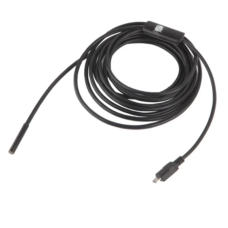 5.5 мм Android OTG USB эндоскопа Камера 3.5 м гибкий Змея пробки инспекции Smart телефон