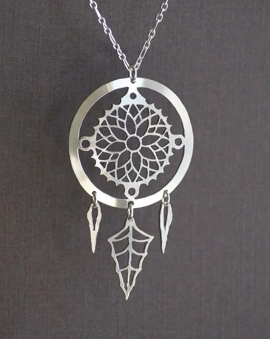 10 шт. Dream Catcher ожерелье женщины кулон возникла в древней Индийской легенде