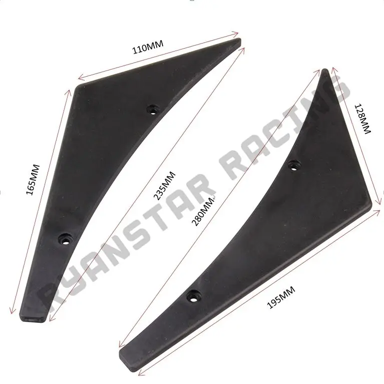 Ryanstar-передний Бесплатная доставка Новый Универсальный Fit переднего бампера