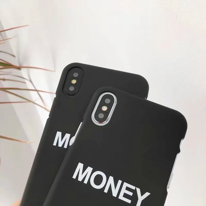 Футболка со смешным буквенным принтом чехол для iPhone X 6 S 7 8 плюс ультратонкая