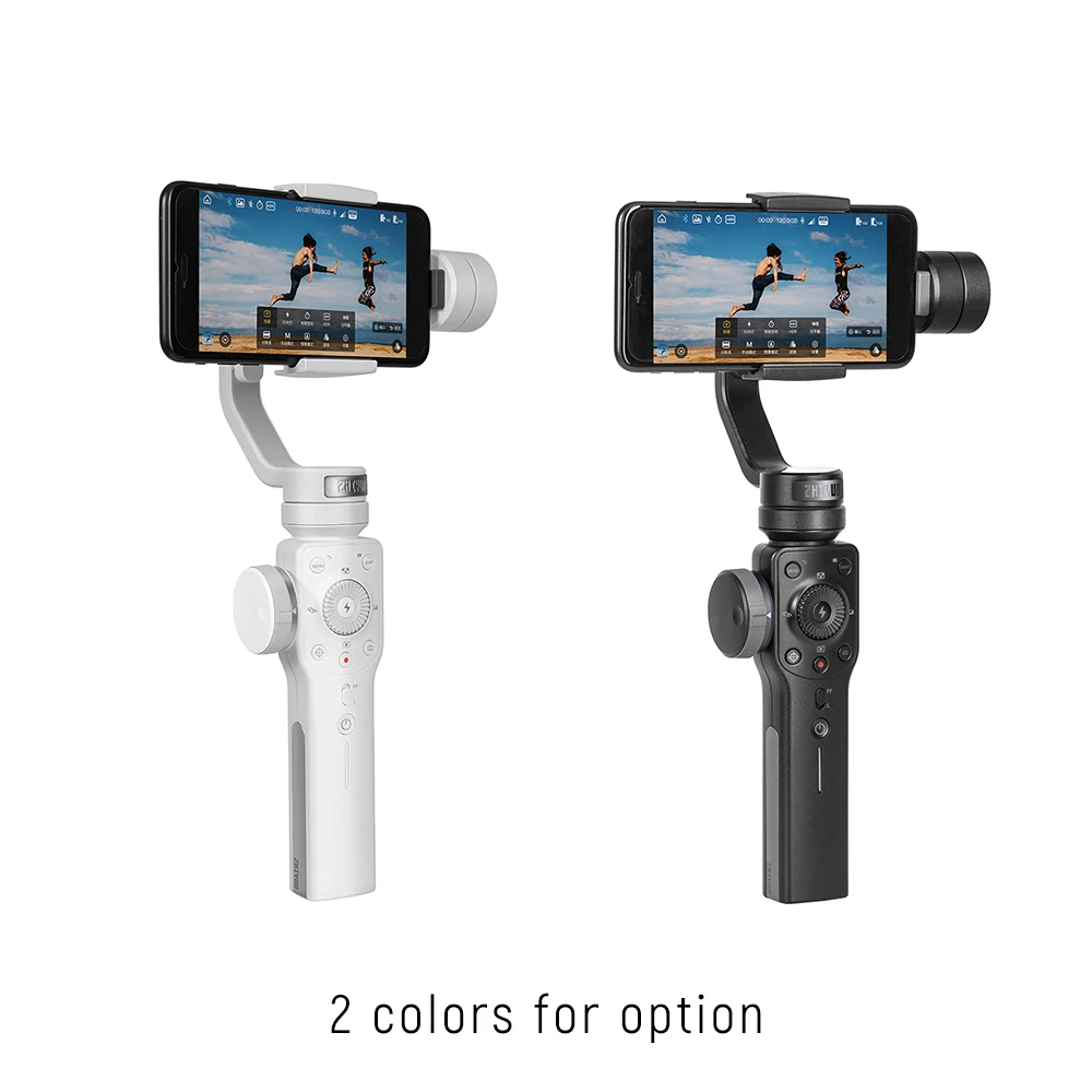 Ручной Стабилизатор ZHIYUN Smooth 4 3 осевой шарнирный стабилизатор для смартфонов iPhone X