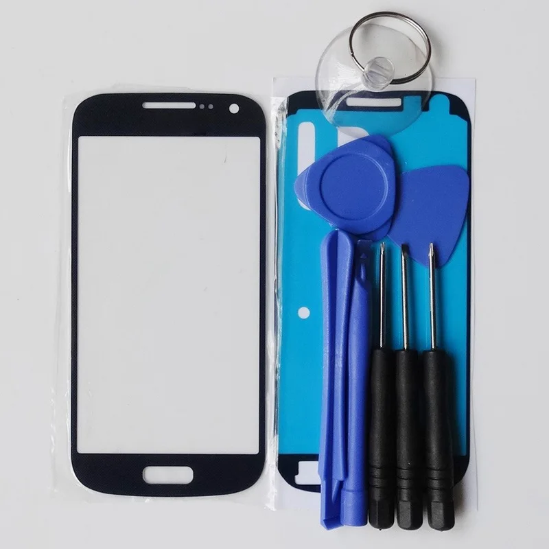 Запасные части для samsung Galaxy S4 mini i9190 i9192 i9195 сенсорный ЖК дисплей передняя внешняя