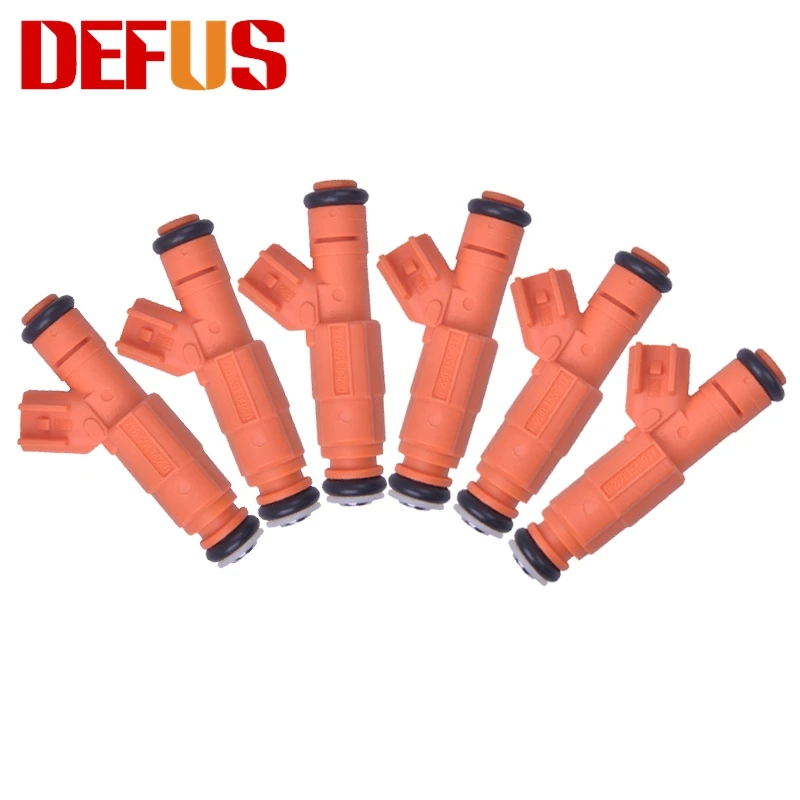 

DEFUS Fuel Injector Nozzle Bico 6X 0280155917 1500CC/min For F450 E450 MERCURY 4.6L 6.8L V10 0 280 155 917 High Performance NEW